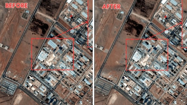 Latest satellite visuals show destruction at Iran's nuclear, radar sites