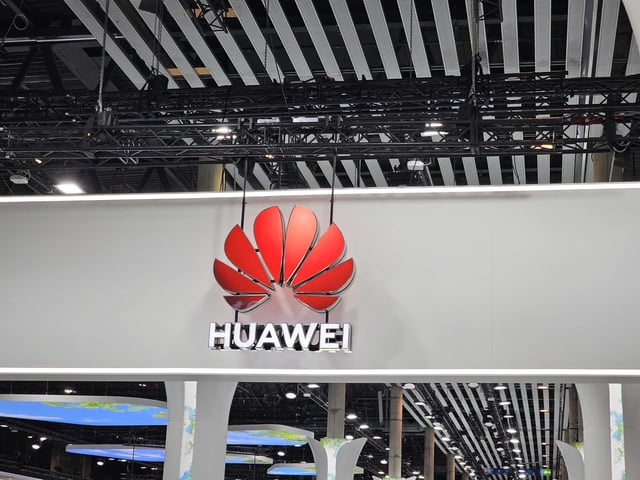 Huawei Sign at MWC 2023