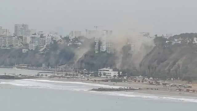 landslides in lima after m6.1 (5.6) earthquake in peru june 15 2025