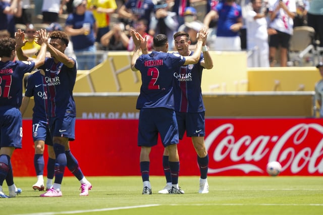Fabian Ruiz a ouvert la voie pour le Paris-SG en ouvrant le score.