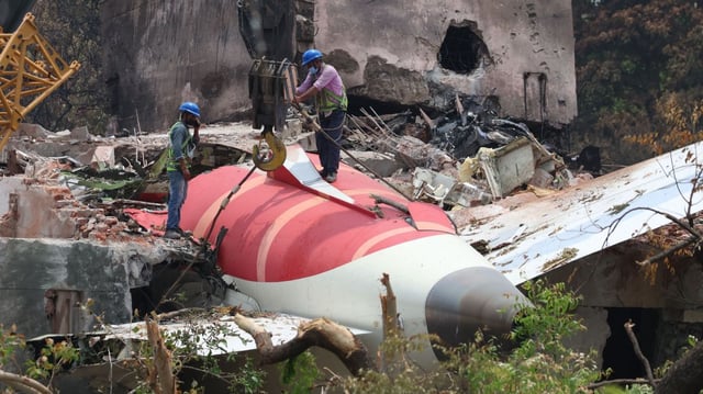 Wreckage of flight 171 is being retrieved from the crash site to aid the investigation