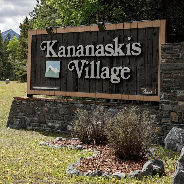 Fencing has been erected at the fringe of the forest in Kananaskis, where G7 security planners are on the lookout for grizzly bears and other wildlife.