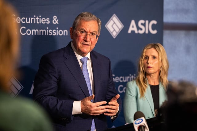 ASIC chair Joe Longo has launched an investigation into the Australian Securities Exchange.