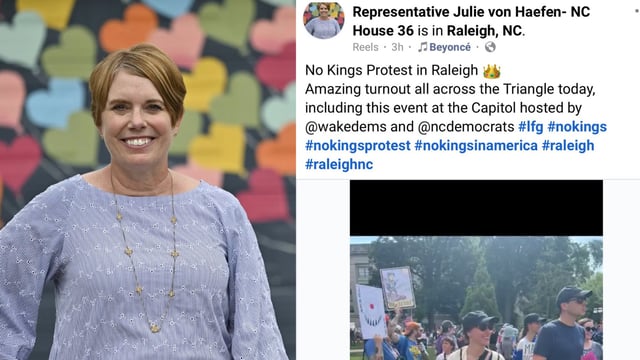 Julie von Haefen is facing backlash on social media
