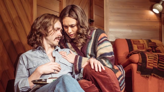 Jack Riddiford and Lucy Karczewski star as two musicians in a fractious romance