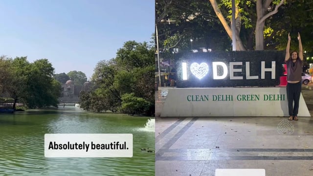 They praised Delhi for its architectural charm.