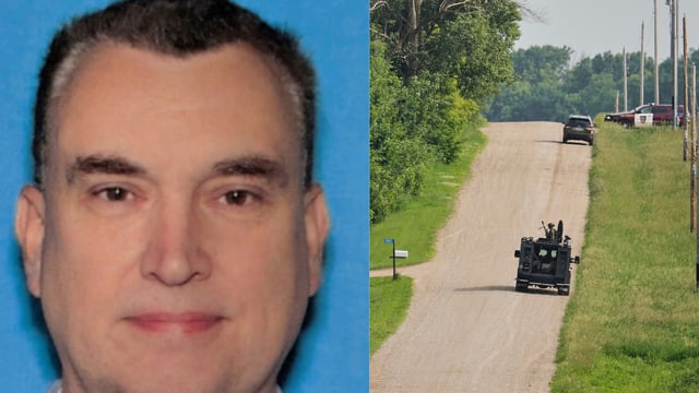 Vance Boelter was taken into police custody on Sunday