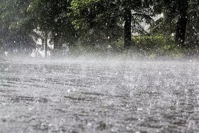 heavy rainfall