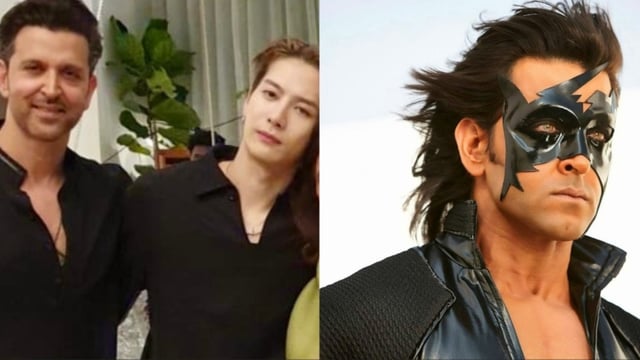 Hrithik Roshan and Jackson Wang share a warm bond and met each other recently.