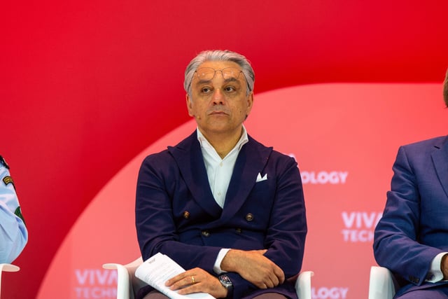 Viva Technology - VivaTech, the technology, startup and artificial intelligence innovation trade show, at the Parc des Expositions de la Porte de Versailles in Paris, France, on June 11, 2025. Stage One, software Republique vision4rescue. Luca de Meo, CEO, Renault. (Photo by Riccardo Milani / Hans Lucas via AFP) (Photo by RICCARDO MILANI/Hans Lucas/AFP via Getty Images)