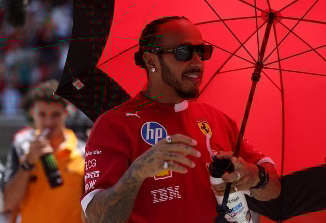 Formula One F1 - Spanish Grand Prix - Circuit de Barcelona-Catalunya, Barcelona, Spain - June 1, 2025  Ferrari's Lewis Hamilton ahead of the race REUTERS/Bruna Casas/File Photo