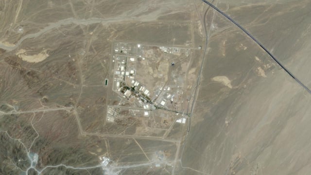 PlanetScope image of the Natanz Nuclear Facilities captured on June 12, 2025.