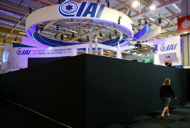 Some 75 companies related to weapons production were set to participate at the show