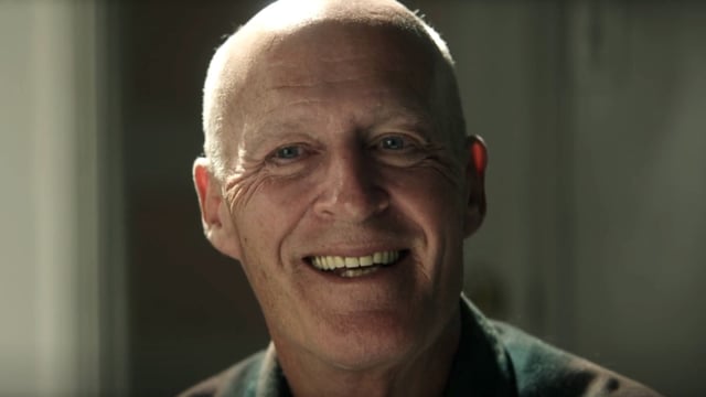 David Sconce being interviewed in The Mortician