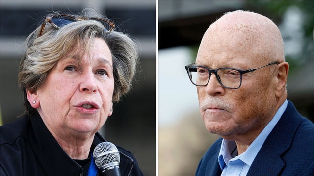 Randi Weingarten and Lee Saunders.