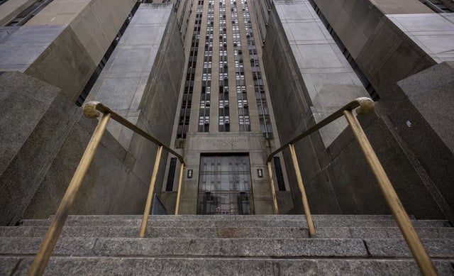 The Criminal Court Building in lower Manhattan.