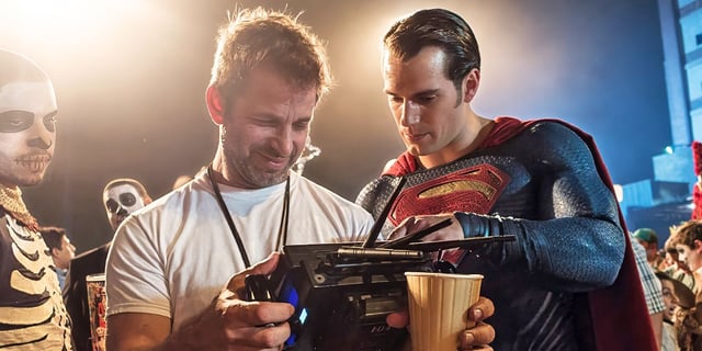 Zack Snyder and Henry Cavill on Man of Steel