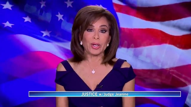 Fox News host New Jeanine Pirro during the November 14, 2020, broadcast of "Justice with Judge Jeanine."
