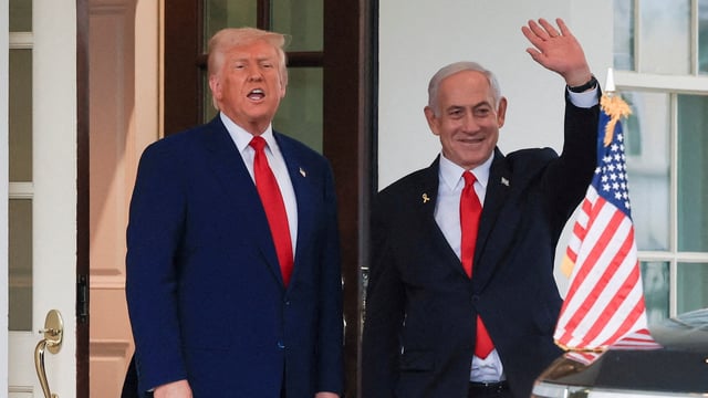 Donald Trump and Israeli PM Benjamin Netanyahu discussed the conflict between Israel and Iran.