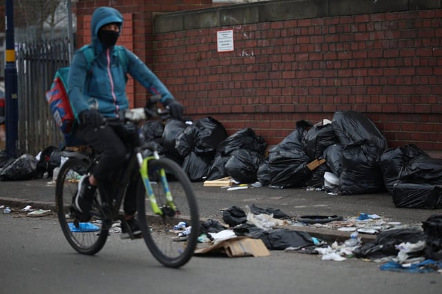 Cuts to Birmingham council saw an ongoing stand off over bin collections earlier (Photo: Ryan Jenkinson/Getty)