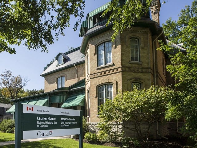  The Laurier House on Somerset Street in Ottawa.