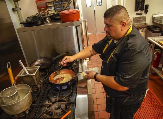 Chef Thomas Bille of Belly of the Beast won the 2025 James Beard Award for Best Chef Texas.
