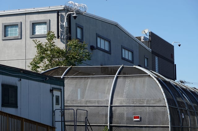 A view of Delaney Hall in the Ironbound neighborhood of Newark, New Jersey on May 10, 2025.