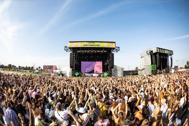 MELBOURNE, AUSTRALIA - FEBRUARY 08: Ruel performs at St Jerome&#39;s Laneway Festival on February 08, 2020 in Melbourne, Australia. (Photo by Mackenzie Sweetnam/Getty Images)