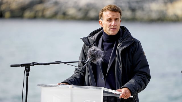French President Macron visits Greenland, Nuuk - 15 Jun 2025