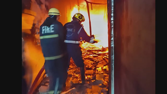 Over 1,000 shops gutted in devastating fire at Kolkata’s Khidirpur(file photo:IANS)