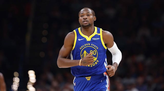 Golden State Warriors forward Jonathan Kuminga