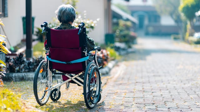 Among the most vulnerable older adults who have access to home-care benefits, being lonely was associated with 18-23% lower risk of death.