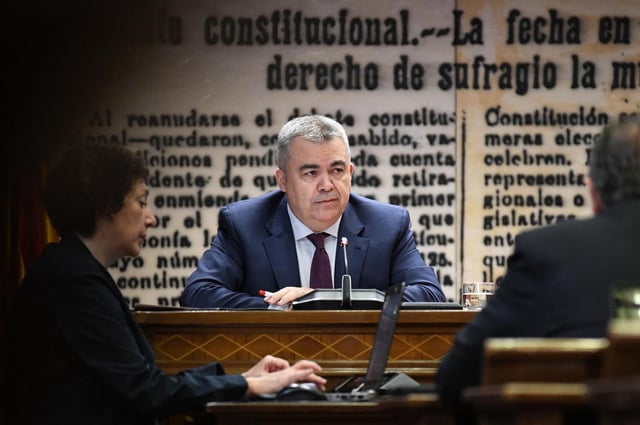 El diputado del PSOE, Santos Cerdán, en una imagen de archivo.