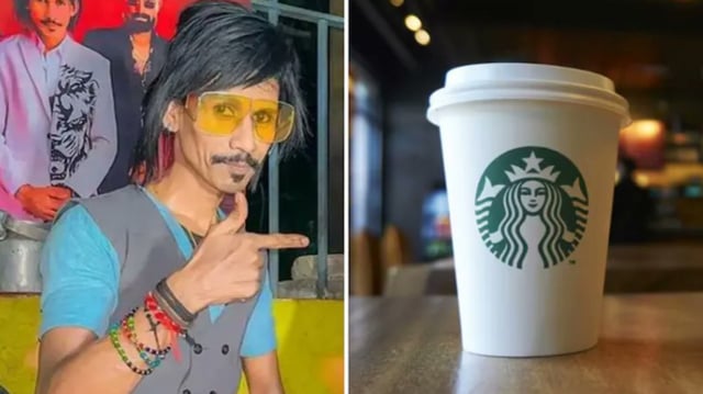Several X posts claimed that Dolly Chaiwala has become the new face of Starbucks India. 