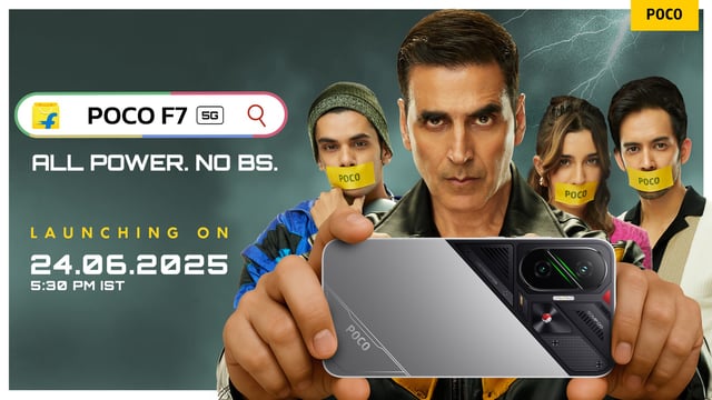 POCO F7 is expected to get a dual tone design.