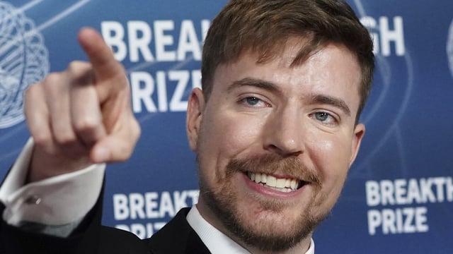 MrBeast shocks fans with cameo in Mariah Carey's ‘Type Dangerous’ music video (Photo by Jordan Strauss/Invision/AP File)