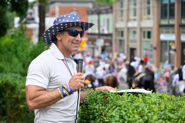 Justin Berk was voted Best Meteorologist. (Thomas Walker/Freelance)