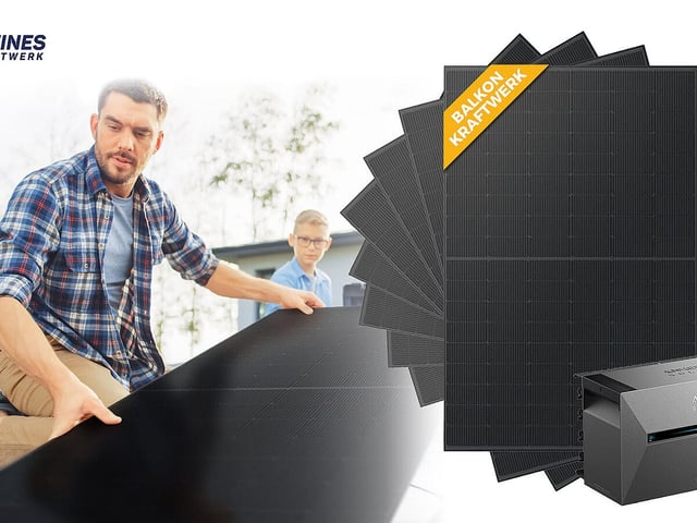 Balkonkraftwerk 2.0: Die Anker Solarbank 3 Pro ermöglicht den Anschluss von bis zu acht Modulen, doch es gibt gesetzliche Grenzen und erfordert eine professionelle Installation.