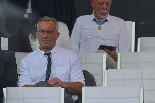 U.S. Health and Human Services Secretary Robert F. Kennedy Jr. attends the U.S. Army's 250th Birthday parade, on the same day of U.S. President Donald Trump 79th birthday, in Washington, D.C., U.S., June 14, 2025.