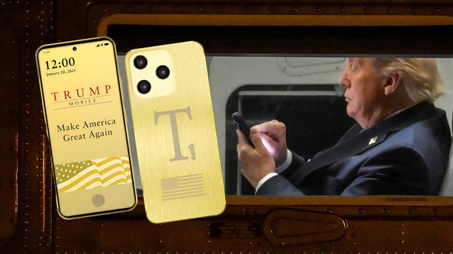 US-Präsident Trump und das kommende T1 Phone von Trump Mobile