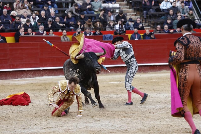 El Rey preside la corrida del 19 de marzo en la plaza de toros de València.