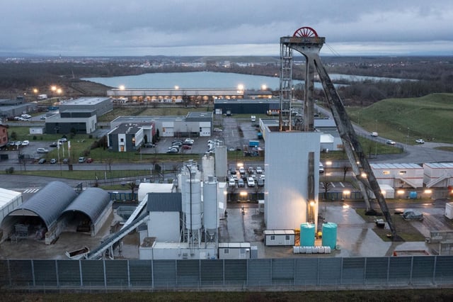Le tribunal administratif de Strasbourg autorise mardi 17 juin 2025 le confinement de déchets toxiques sur le site de Stocamine à Wittelsheim (Haut-Rhin), ici en 2023.