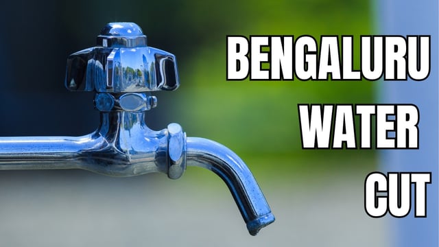 Bengaluru Water Supply Disruption Set for June 19 Maintenance Works