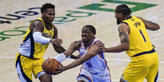 Oklahoma ribalta Indiana con un super Williams: serie sul 3-2
