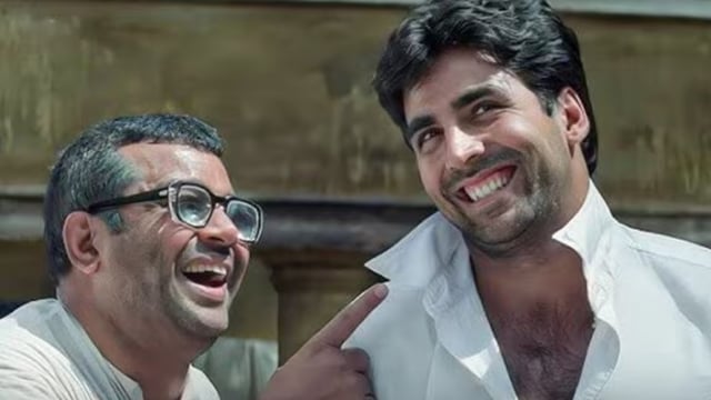 Paresh Rawal and Akshay Kumar