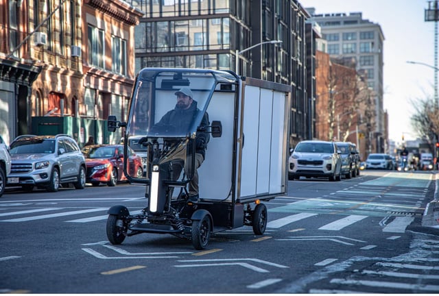 Fastport eQuad Prototype testing in New York City.