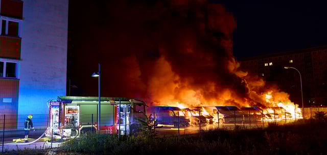 Die Feuerwehr in Berlin-Lichtenberg