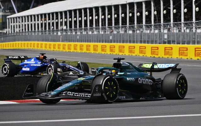 Formula One F1 - Canadian Grand Prix - Circuit Gilles Villeneuve, Montreal, Quebec, Canada - June 15, 2025 Aston Martin's Lance Stroll during the race REUTERS/Jennifer Gauthier/File Photo