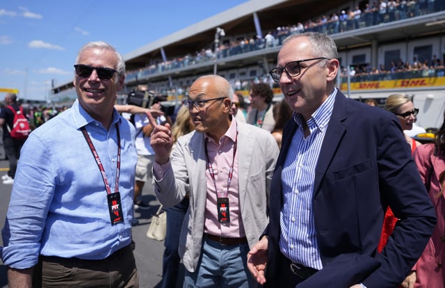 Formula One F1 - Canadian Grand Prix - Circuit Gilles Villeneuve, Montreal, Quebec, Canada - June 15, 2025 Formula One Group CEO Stefano Domenicali ahead of the race REUTERS/Mathieu Belanger/File Photo