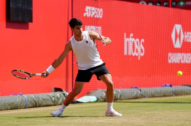 Queen's | Carlos Alcaraz - Alejandro Davidovich, en directo.